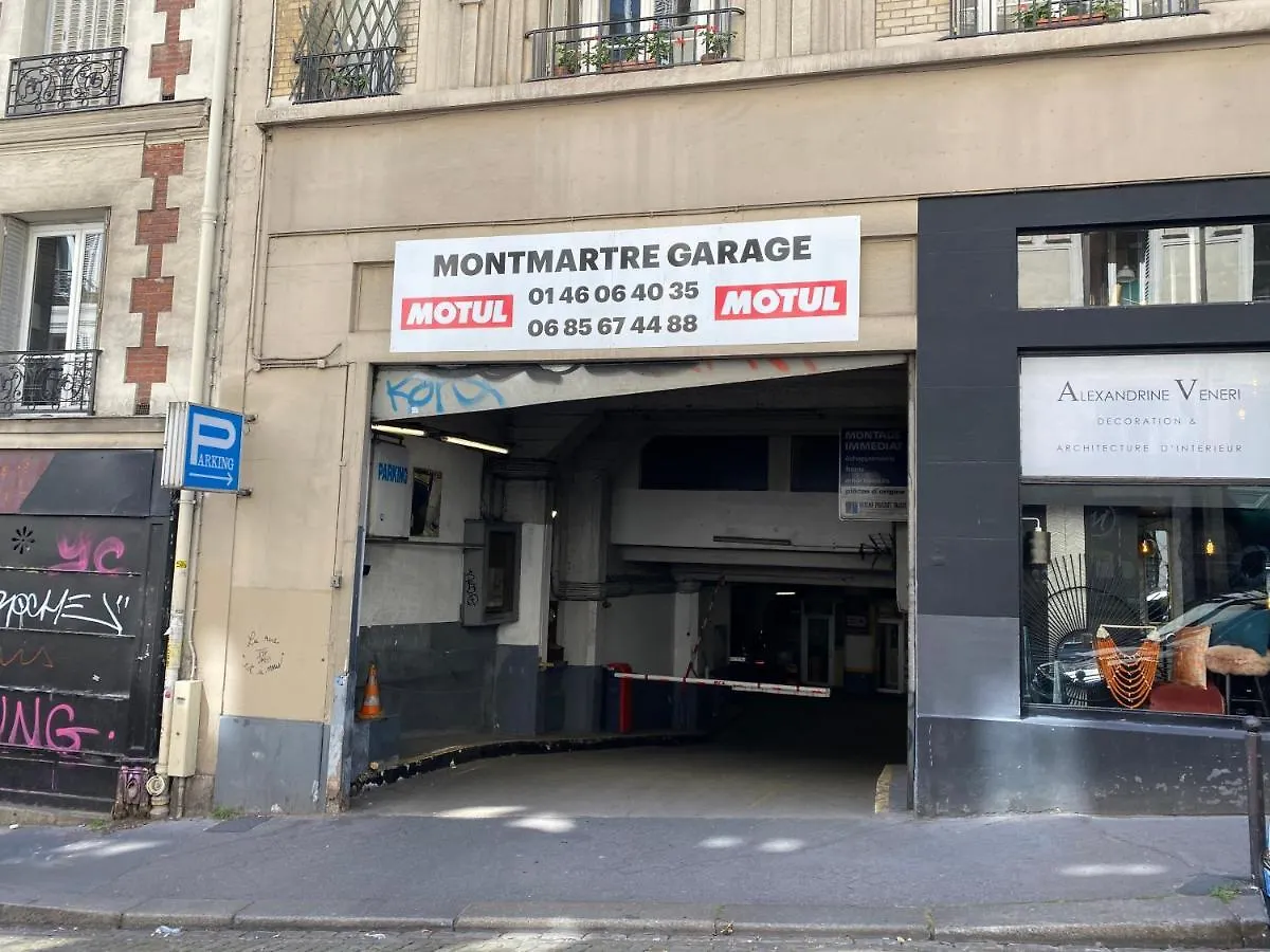 Apartment Montmartre, Studio Tres Bien Localise Paris